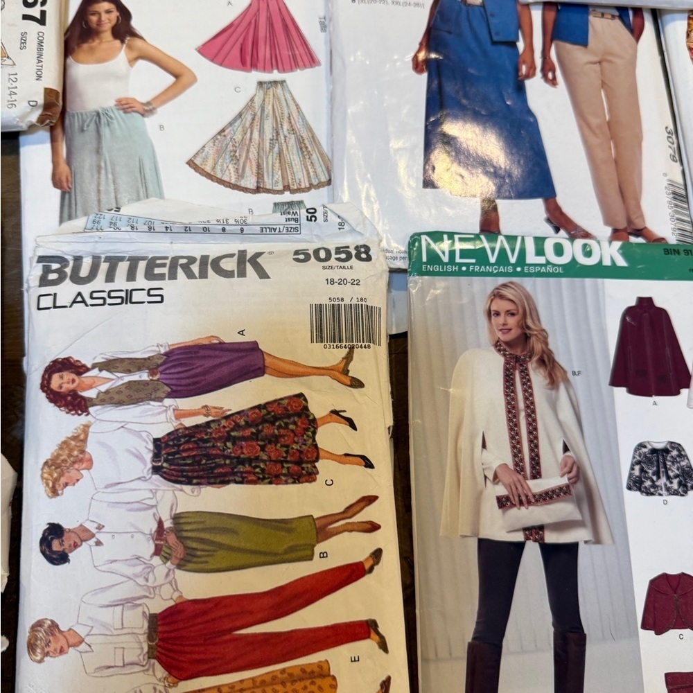 Vintage Sewing Patterns McCall’s Easy Stitch Butterick Jackets and Skirts - Picture 3 of 15